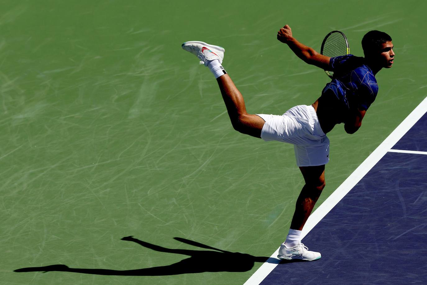 Fotos: Carlos Alcaraz destroza a Bautista en Indian Wells