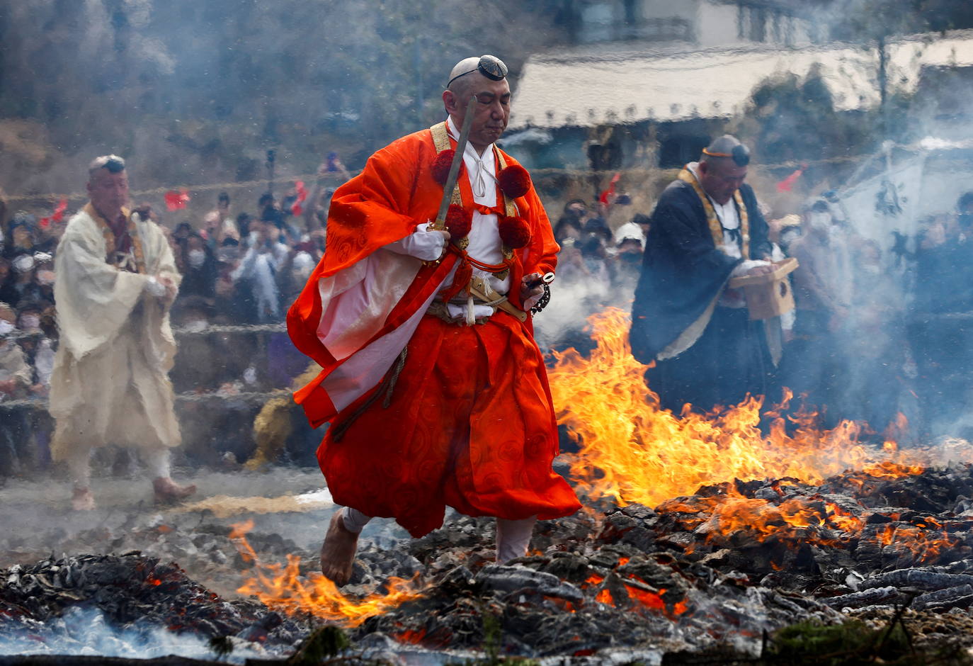 Fotos: Caminando sobre el fuego