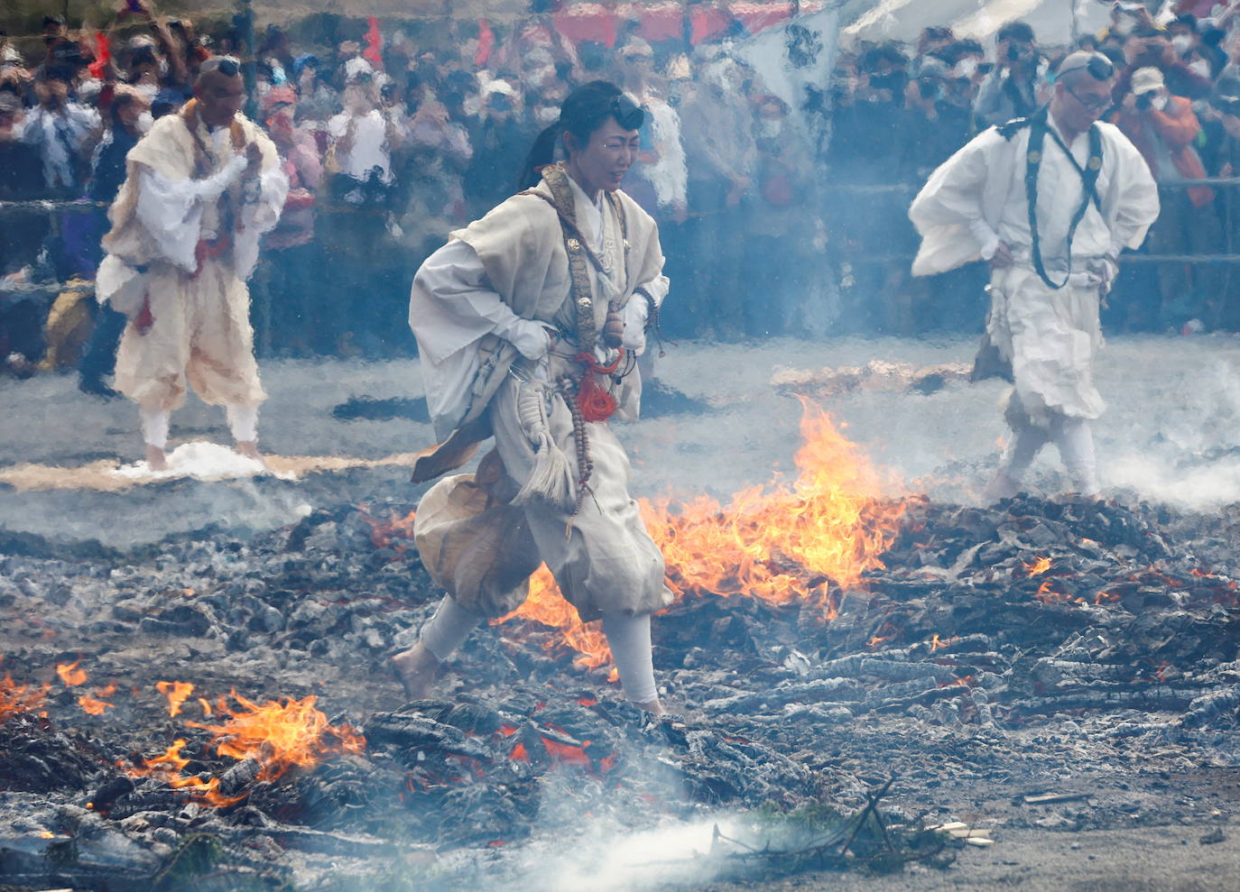 Fotos: Caminando sobre el fuego