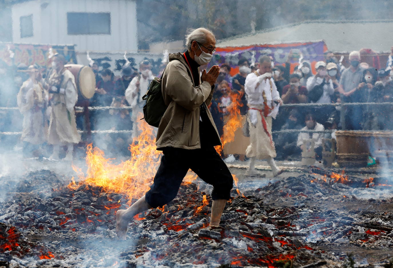 Fotos: Caminando sobre el fuego