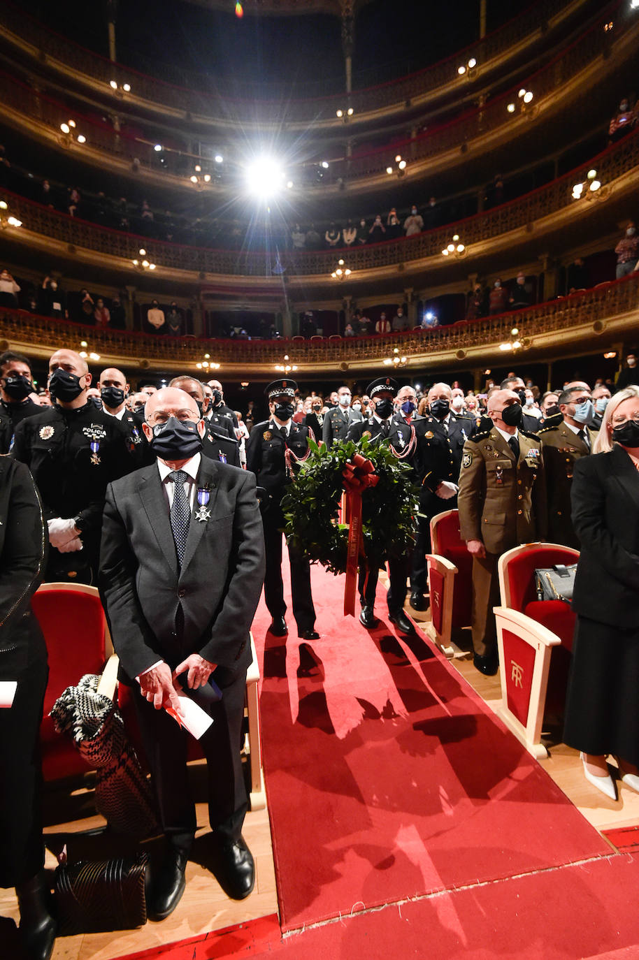 Fotos: Acto institucional del Día de San Patricio en el Teatro Romea de Murcia