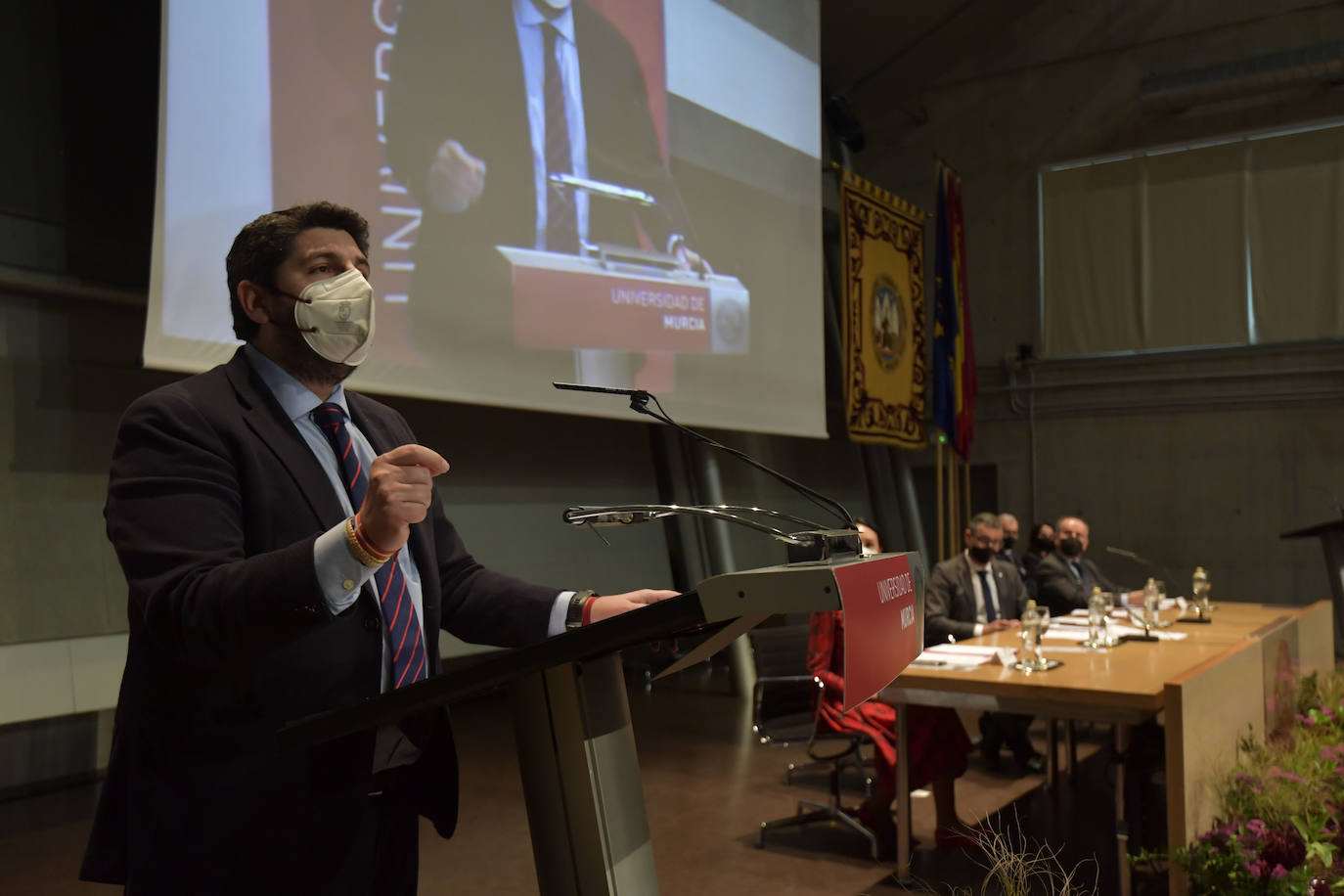 Fotos: La toma de posesión de Luján como rector de la UMU, en imágenes