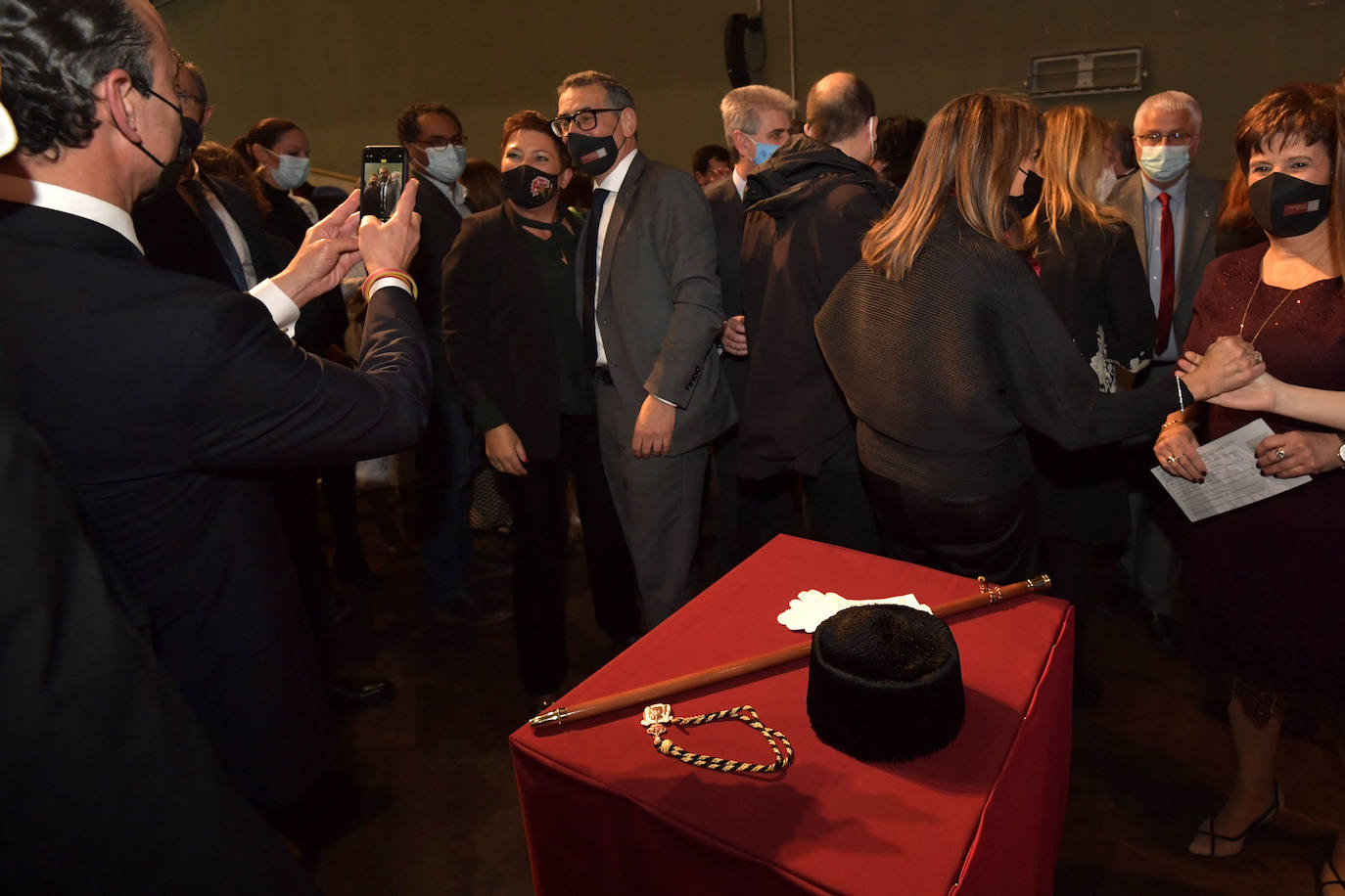 Fotos: La toma de posesión de Luján como rector de la UMU, en imágenes