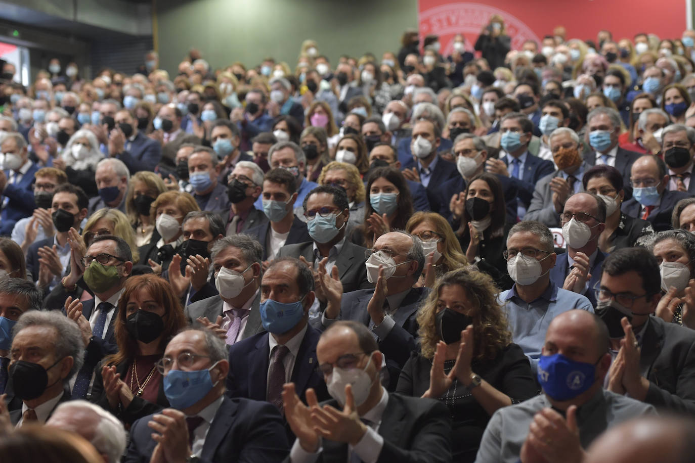 Fotos: La toma de posesión de Luján como rector de la UMU, en imágenes