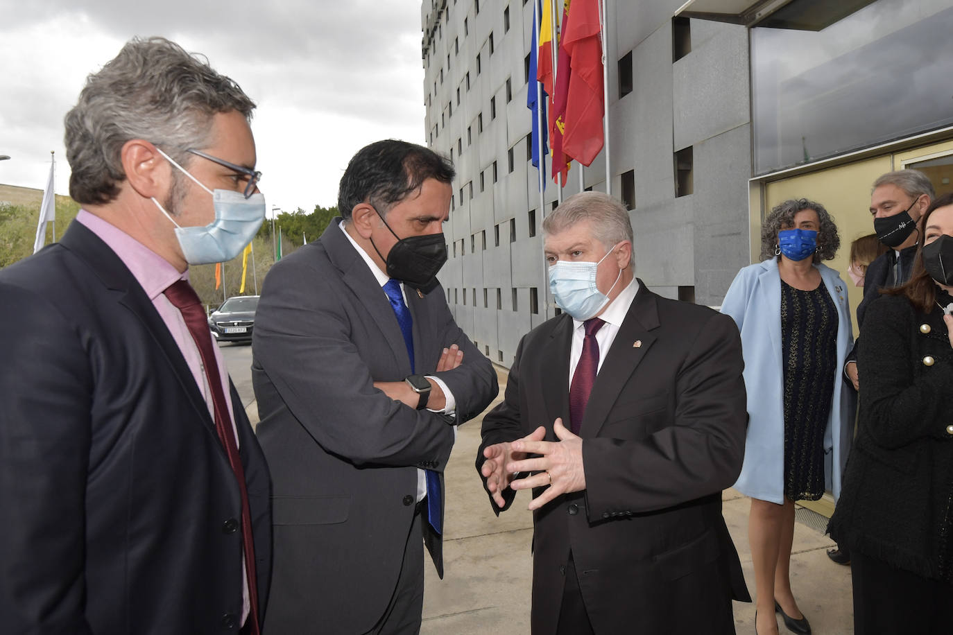 Fotos: La toma de posesión de Luján como rector de la UMU, en imágenes