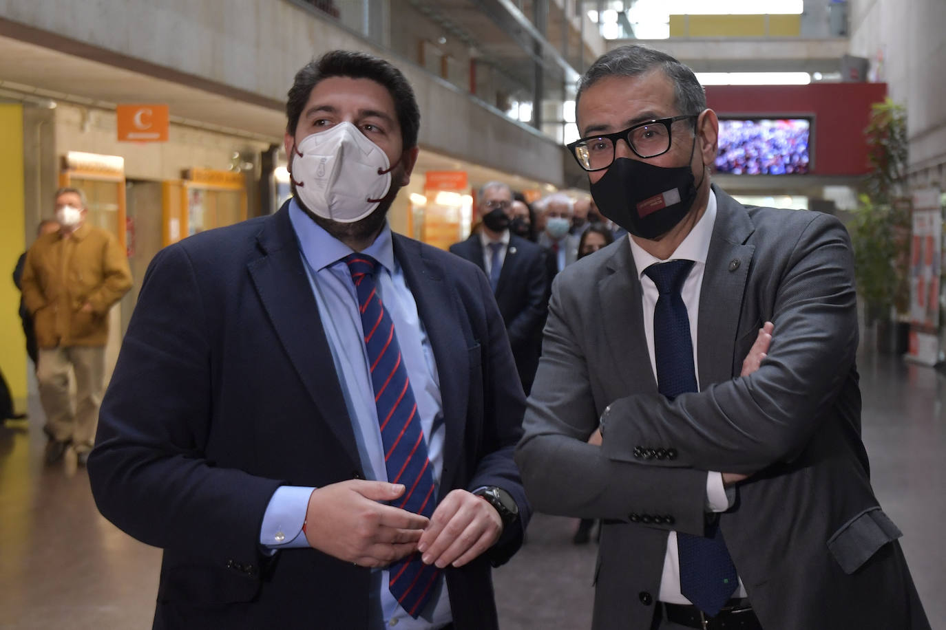 Fotos: La toma de posesión de Luján como rector de la UMU, en imágenes