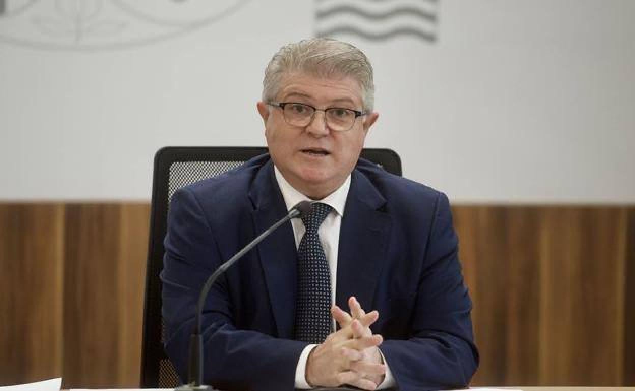 El delegado del Gobierno, José Vélez, en una imagen de archivo.