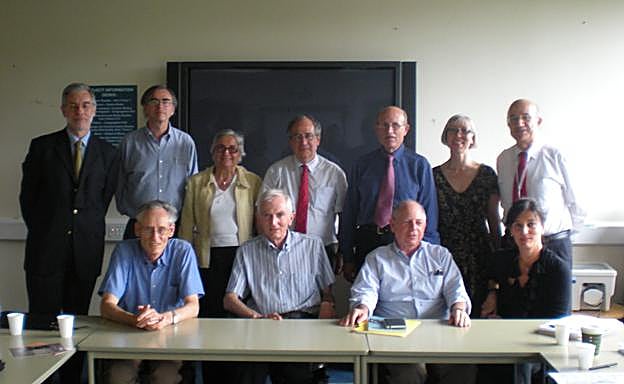 Julio de 2010. Reunión de historiadores con Elliott en East Anglia (Norwich).