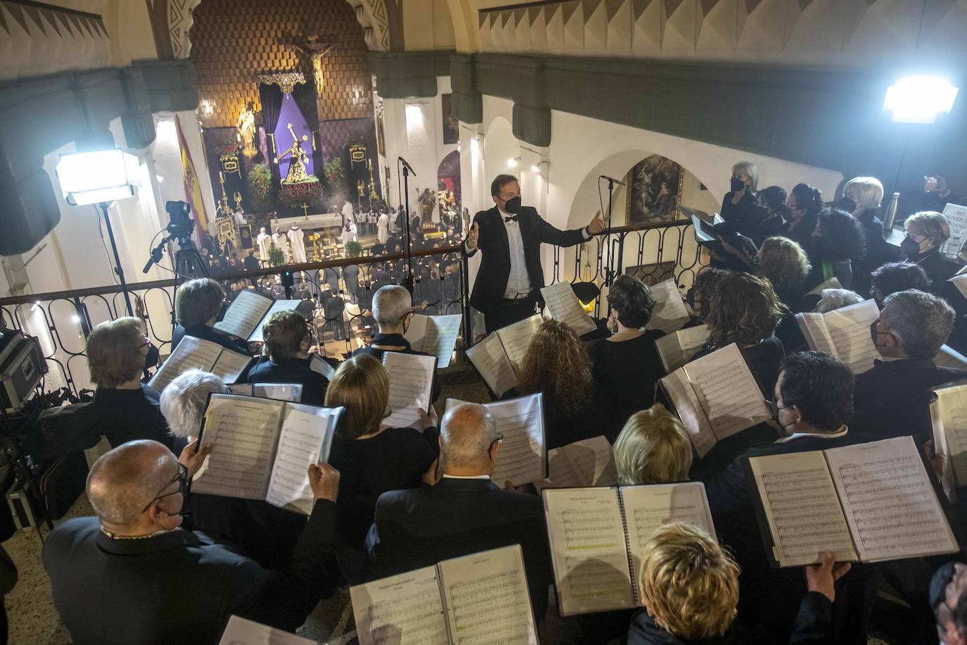 Fotos: Miserere de la cofradía Marraja de Cartagena