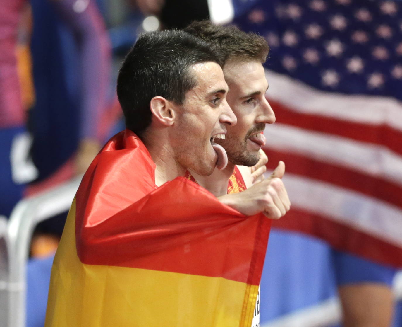 Fotos: El oro de Mariano García en el Mundial de Belgrado de 800 m en pista cubierta