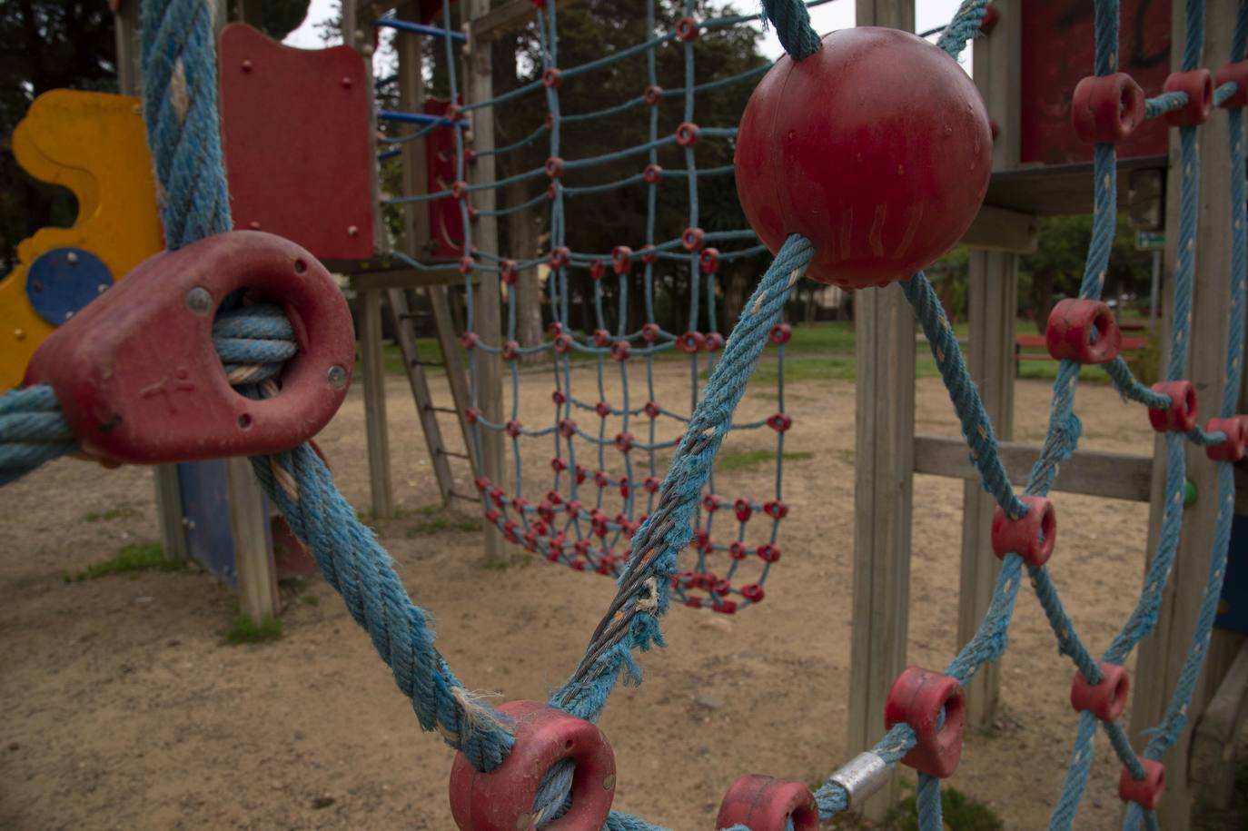 Fotos: Abandono en los parques de Cartagena