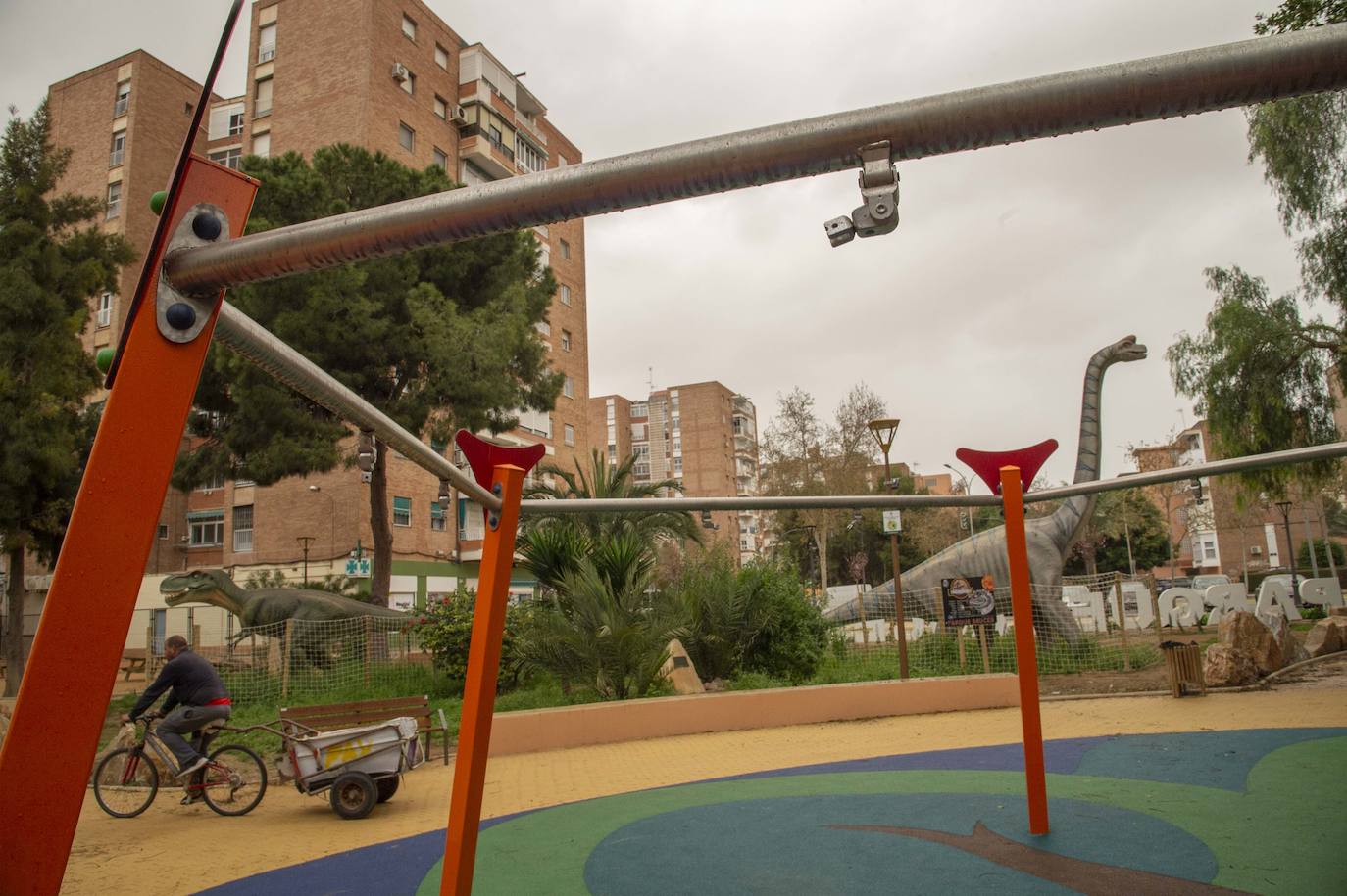 Fotos: Abandono en los parques de Cartagena