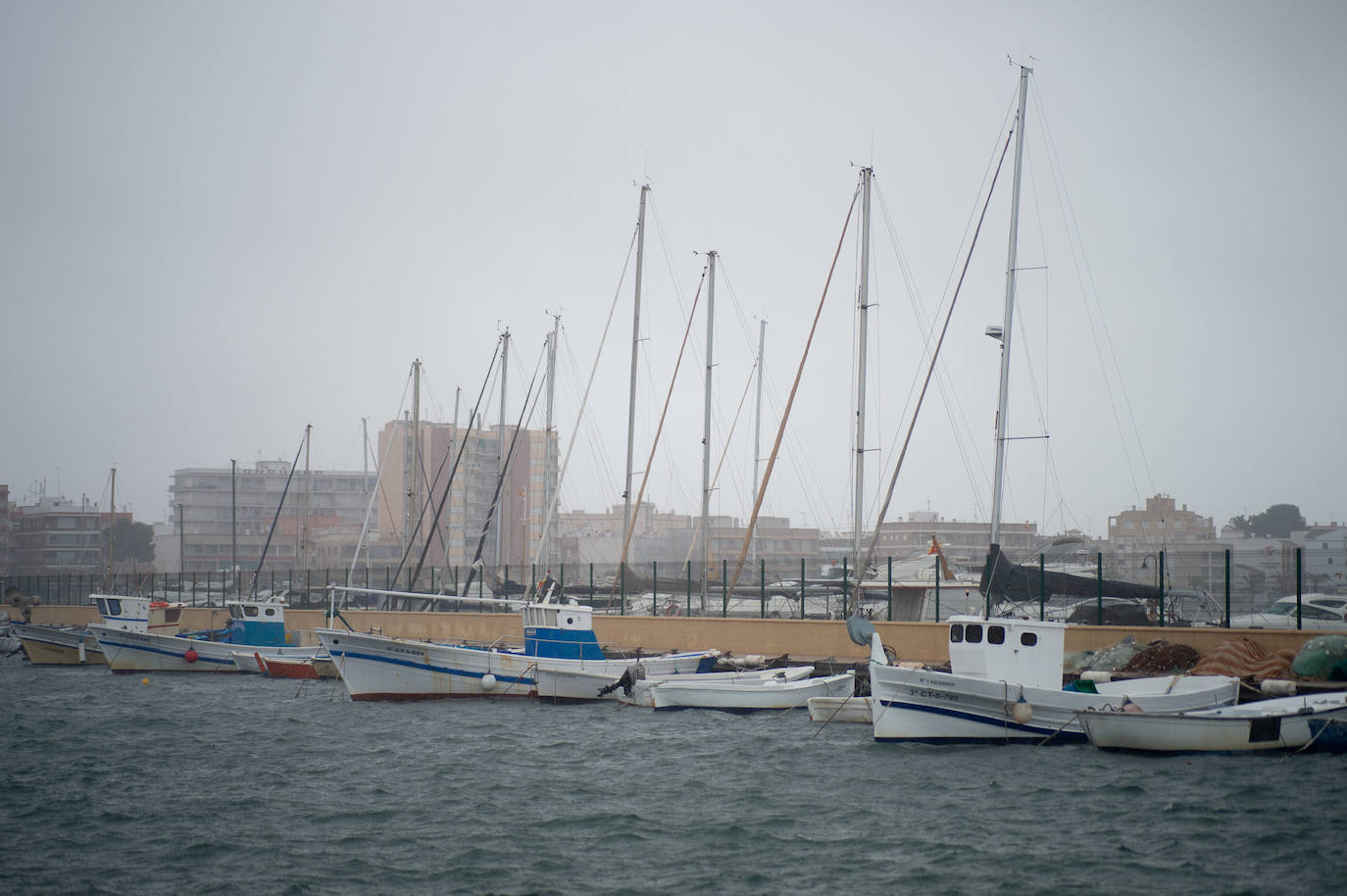 Fotos: Los pescadores del Mar Menor se suman a la huelga