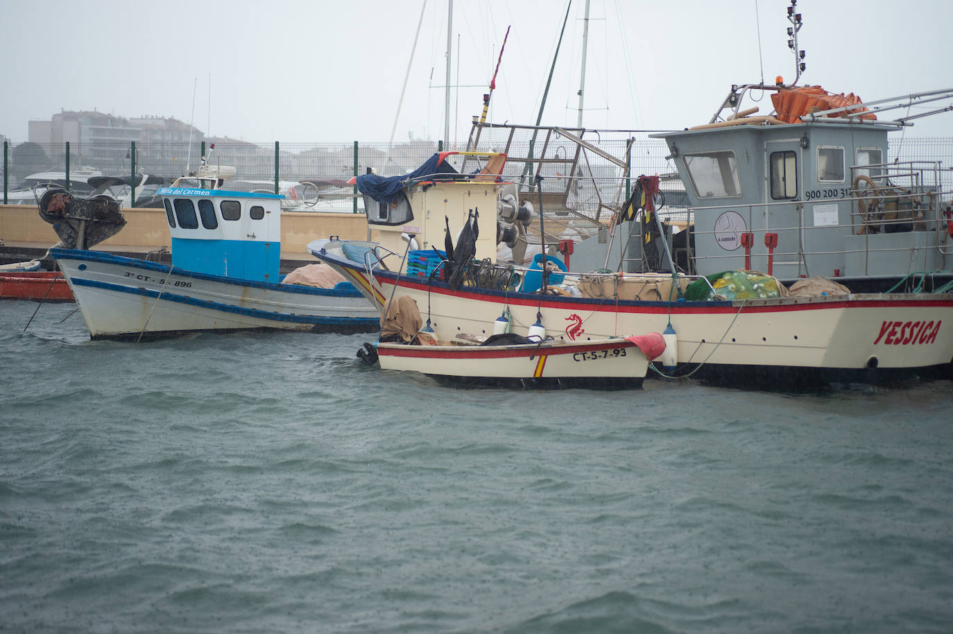 Fotos: Los pescadores del Mar Menor se suman a la huelga