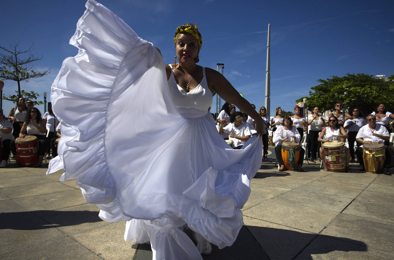 Fotos: 300 tambores de bomba puertorriqueña