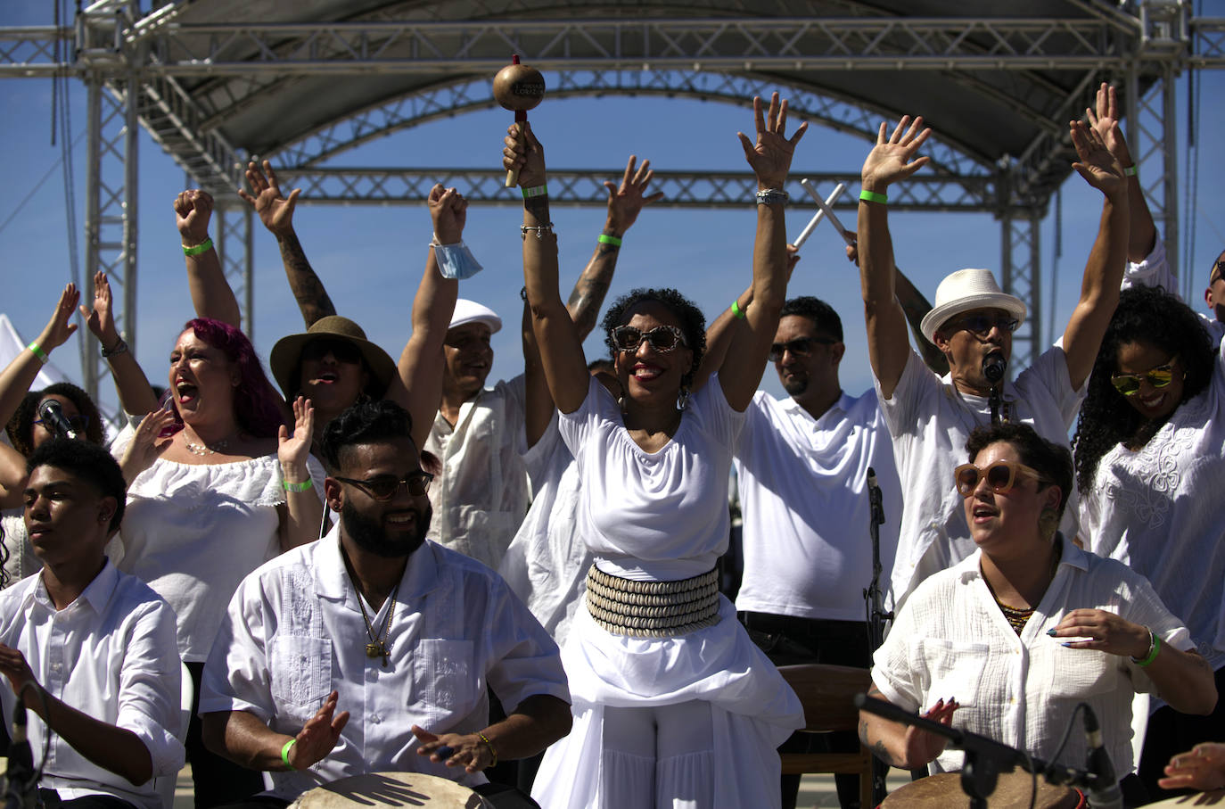 Fotos: 300 tambores de bomba puertorriqueña