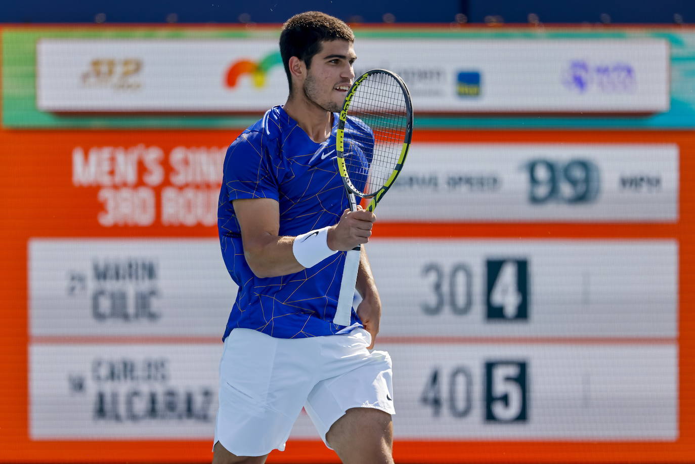 Fotos: Alcaraz no cae en la trampa de Cilic y ya está en octavos