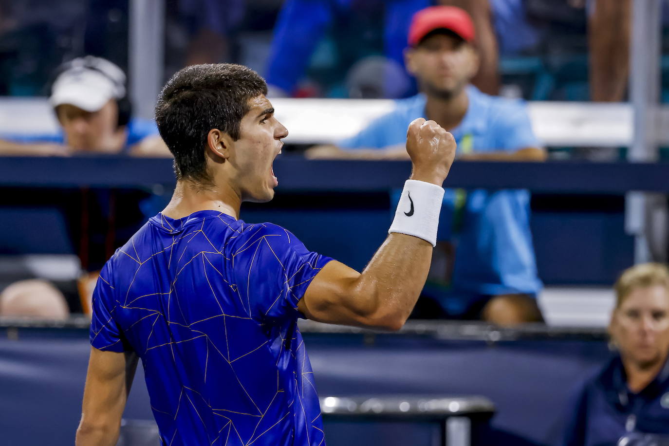 Fotos: Carlos Alcaraz vuelve a ganar a Tsitsipas