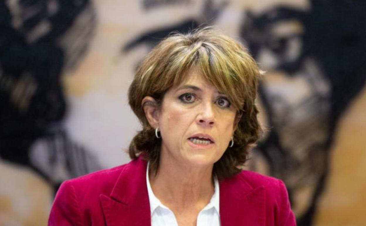 La Fiscal General del Estado, Dolores Delgado.