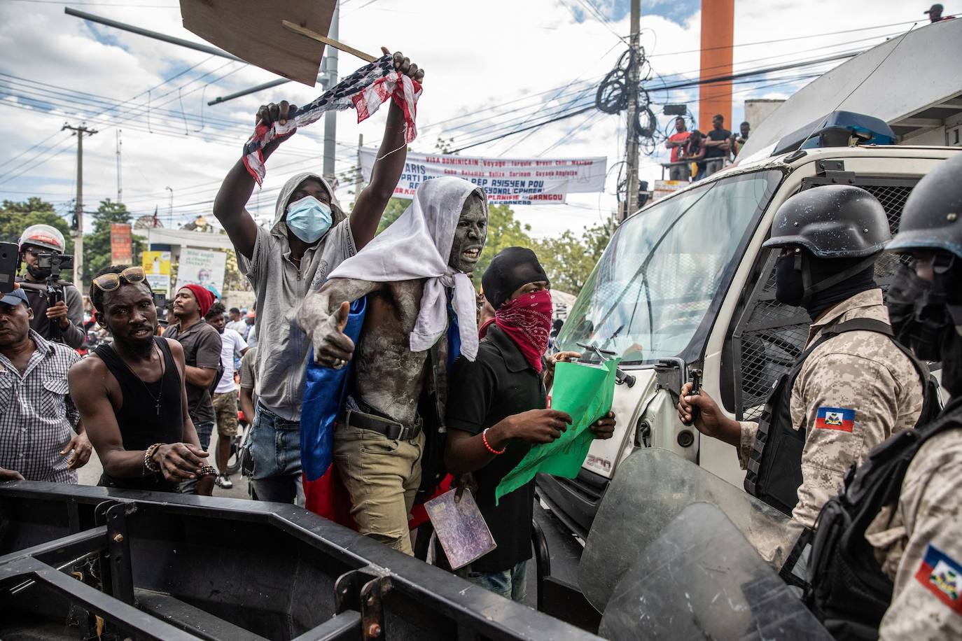 Fotos: Los haitianos están hartos