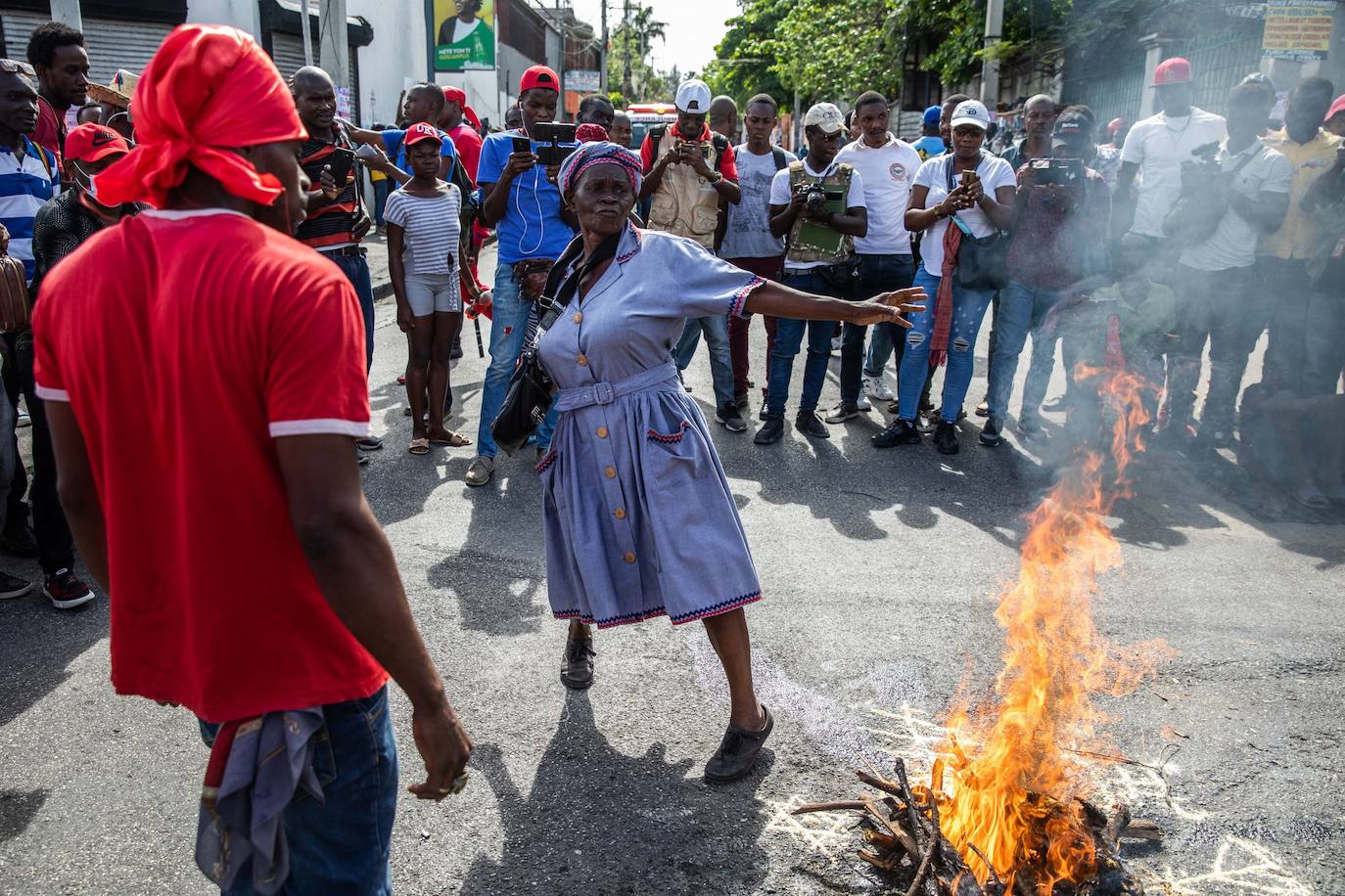 Fotos: Los haitianos están hartos