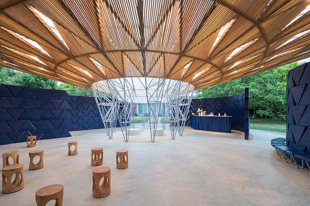 Serpertine Pavillion 2017 en Londres. / IWAN BAAN