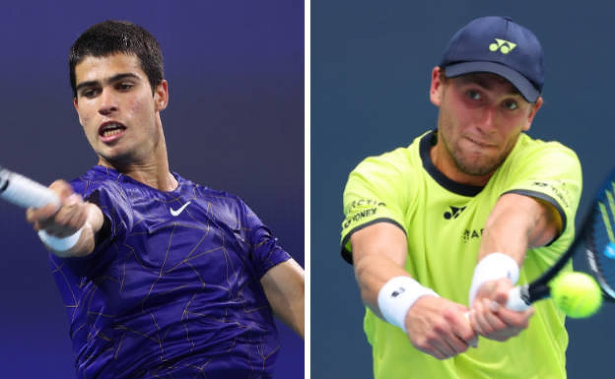 Carlos Alcaraz, Casper Ruud