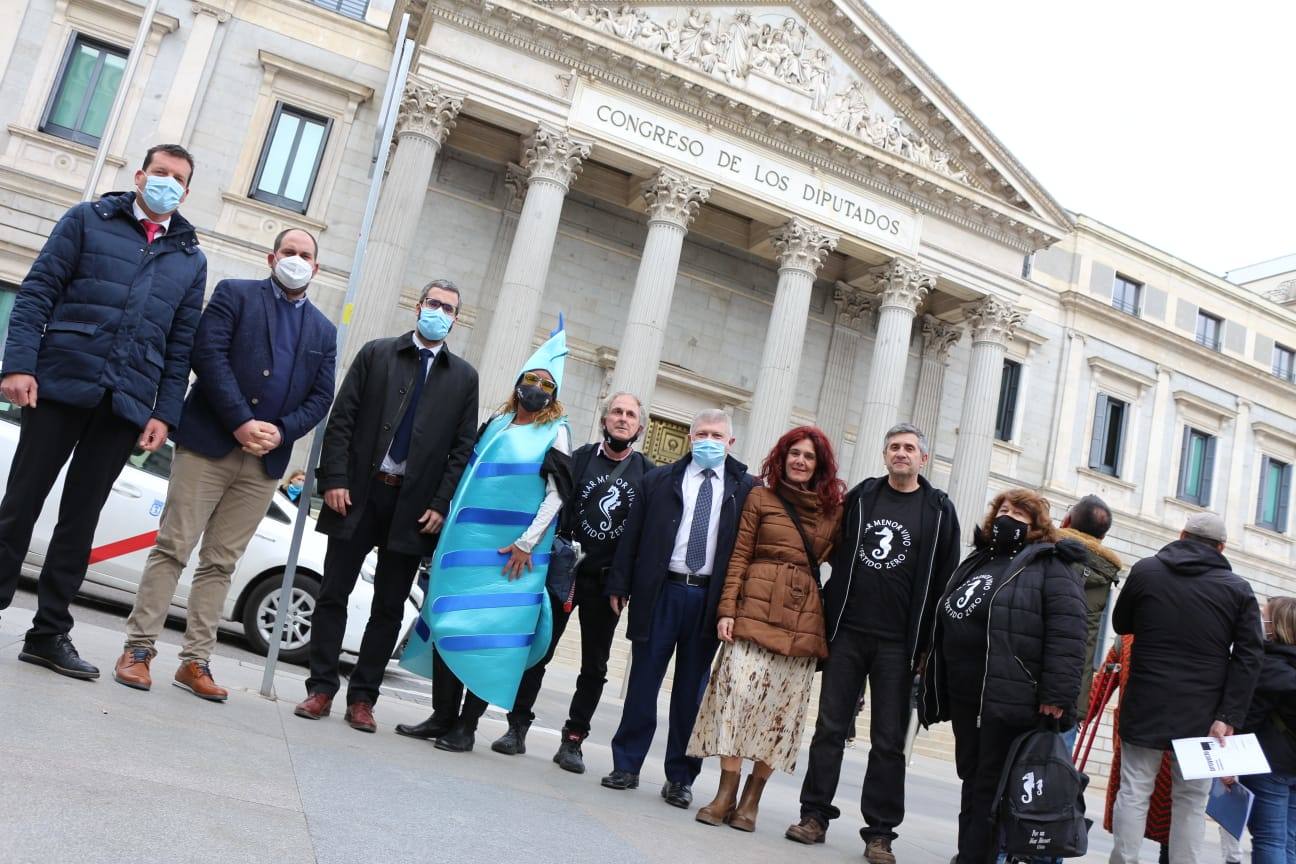 Fotos: Apoyo a la ILP del Mar Menor en Madrid