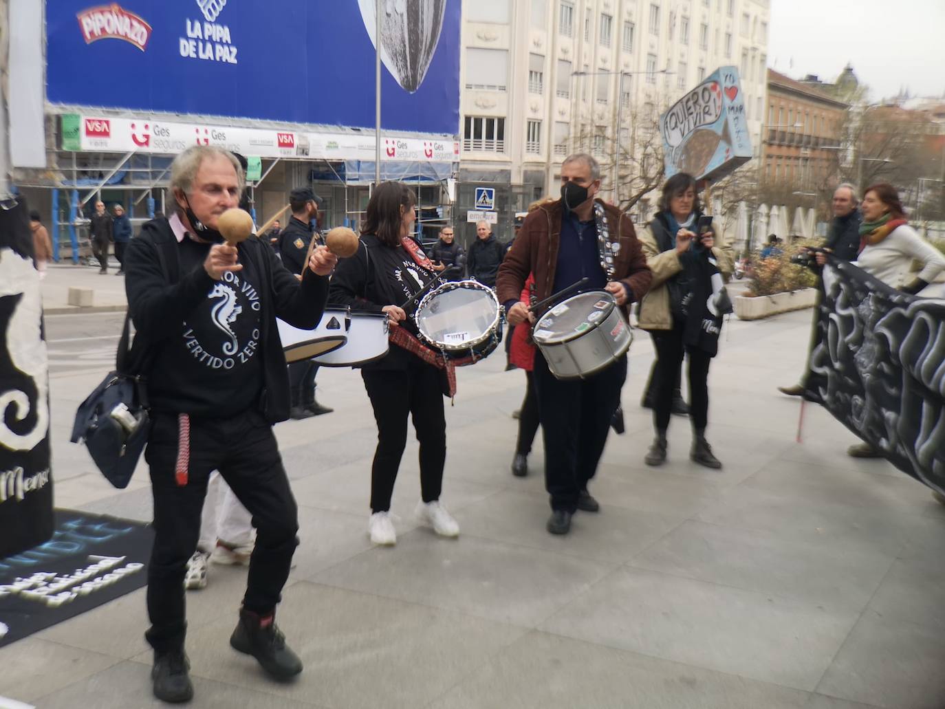 Fotos: Apoyo a la ILP del Mar Menor en Madrid