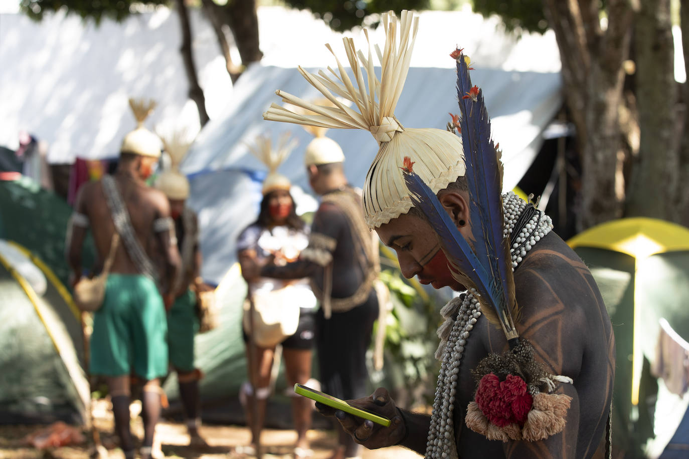 Fotos: Indígenas de la tierra libre