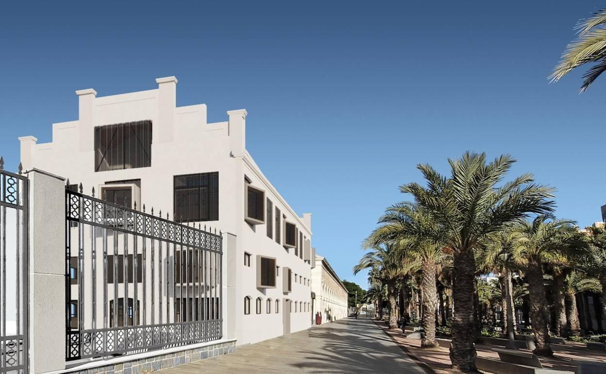 El arquitecto José Manuel Chacón adaptará una nave del Arsenal de Cartagena para la UPCT y la UMU