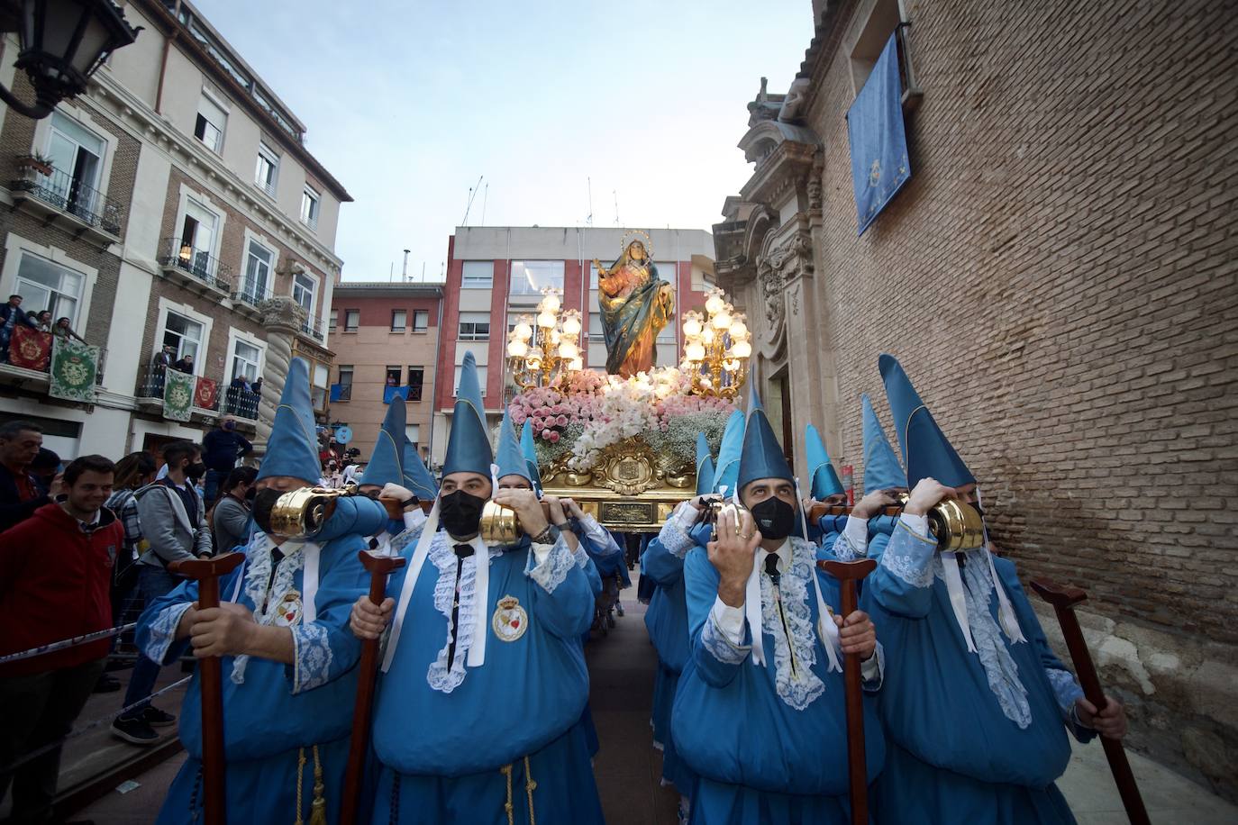 Fotos: La procesión del Cristo del Amparo de Murcia, en imágenes