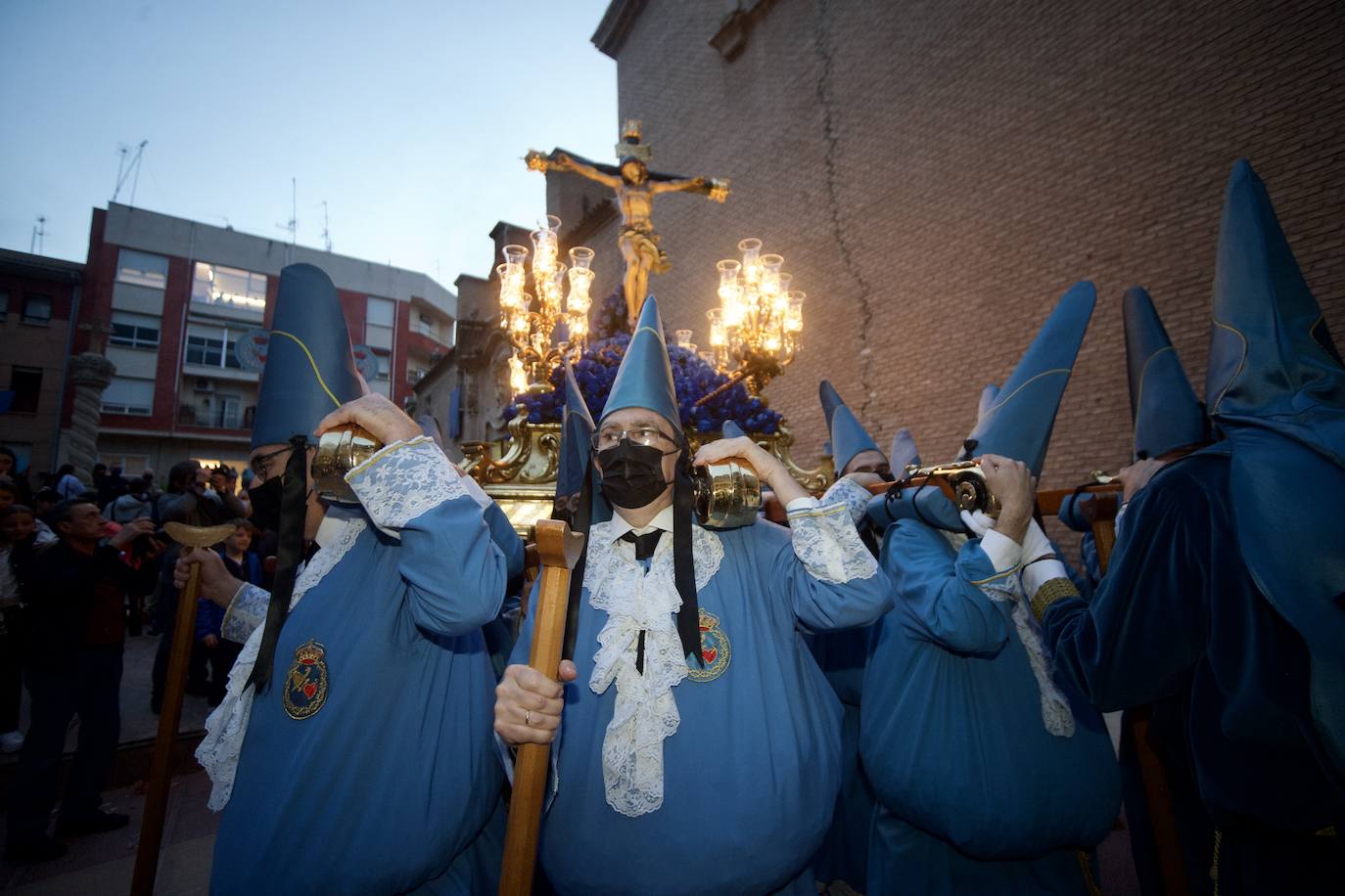 Fotos: La procesión del Cristo del Amparo de Murcia, en imágenes