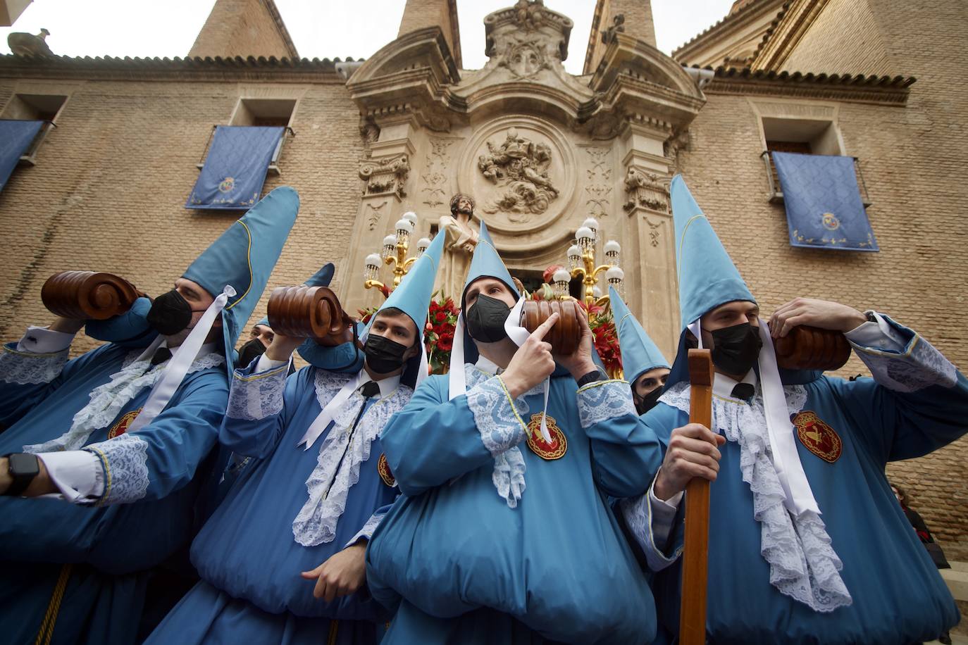 Fotos: La procesión del Cristo del Amparo de Murcia, en imágenes