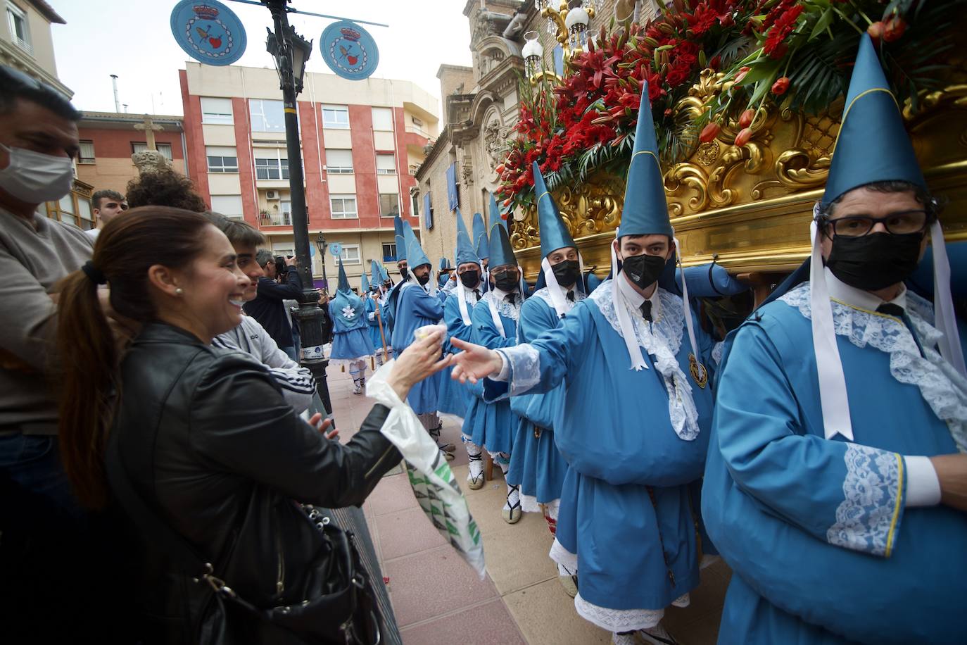 Fotos: La procesión del Cristo del Amparo de Murcia, en imágenes