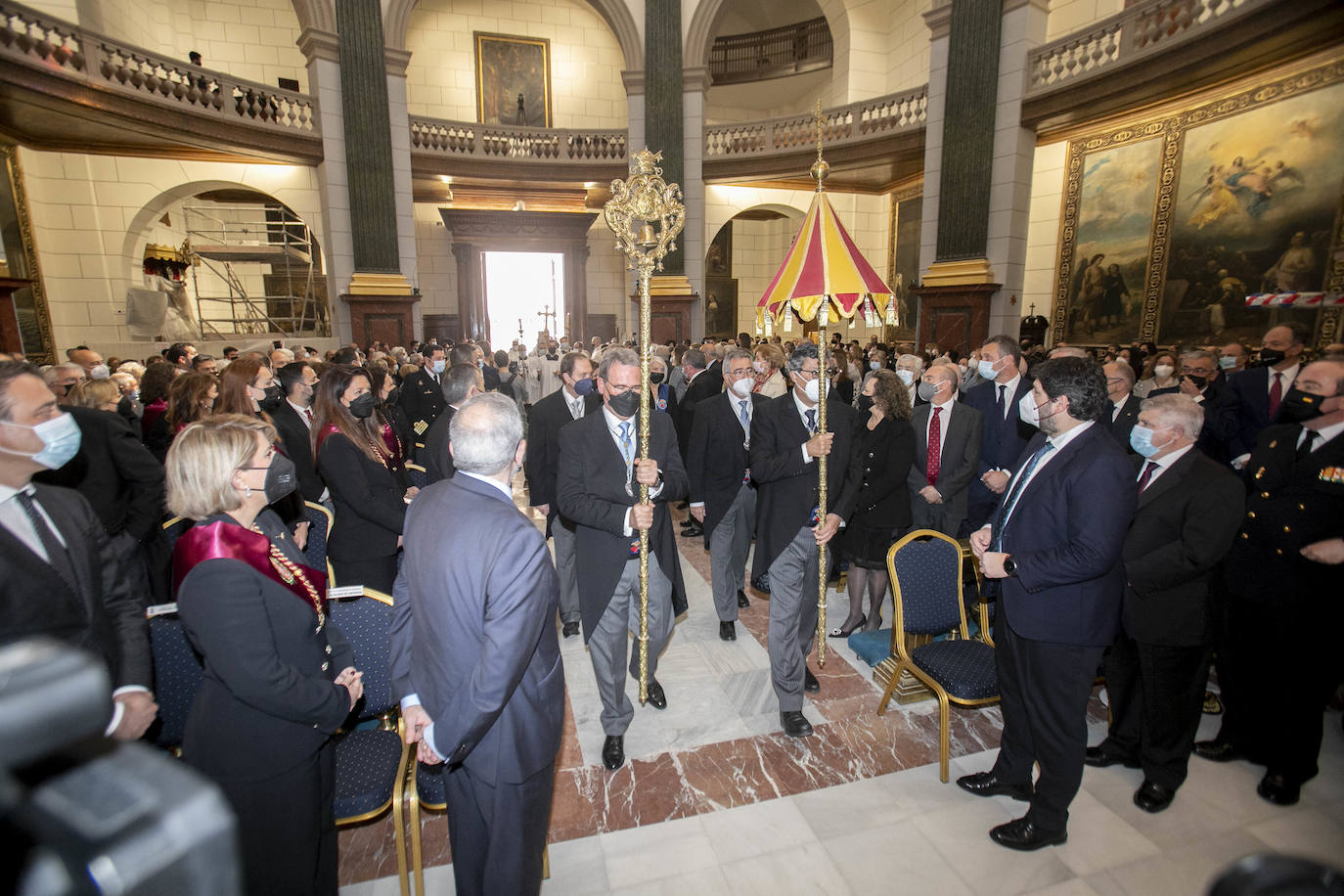 Fotos: Ceremonia de la Onza de Oro en la basílica de la Caridad de Cartagena