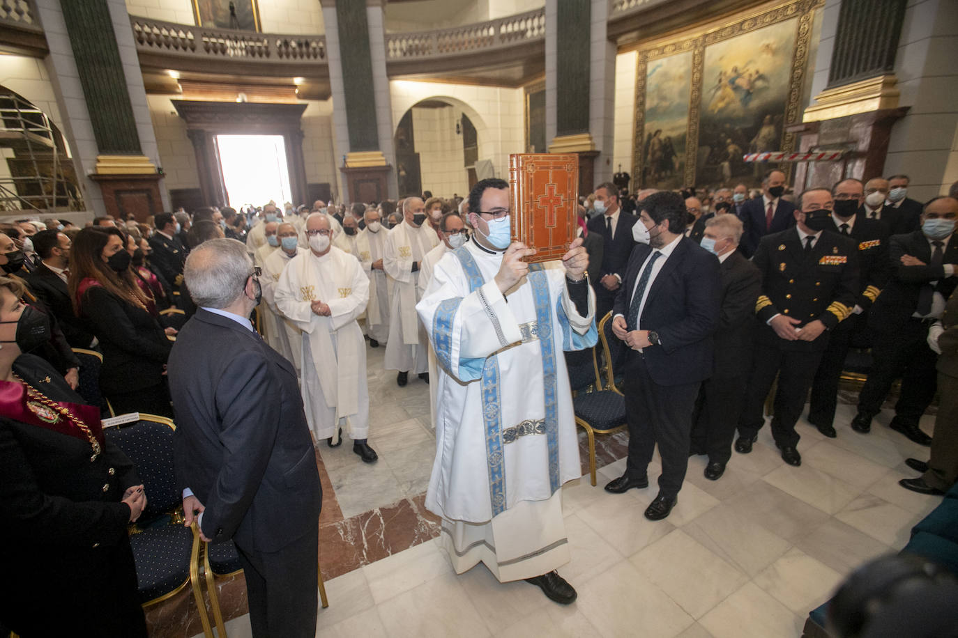 Fotos: Ceremonia de la Onza de Oro en la basílica de la Caridad de Cartagena