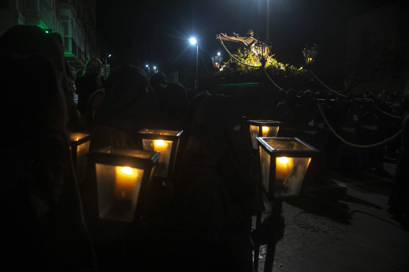 Fotos: Madrugada de emociones en Cartagena con la Cofradía del Socorro