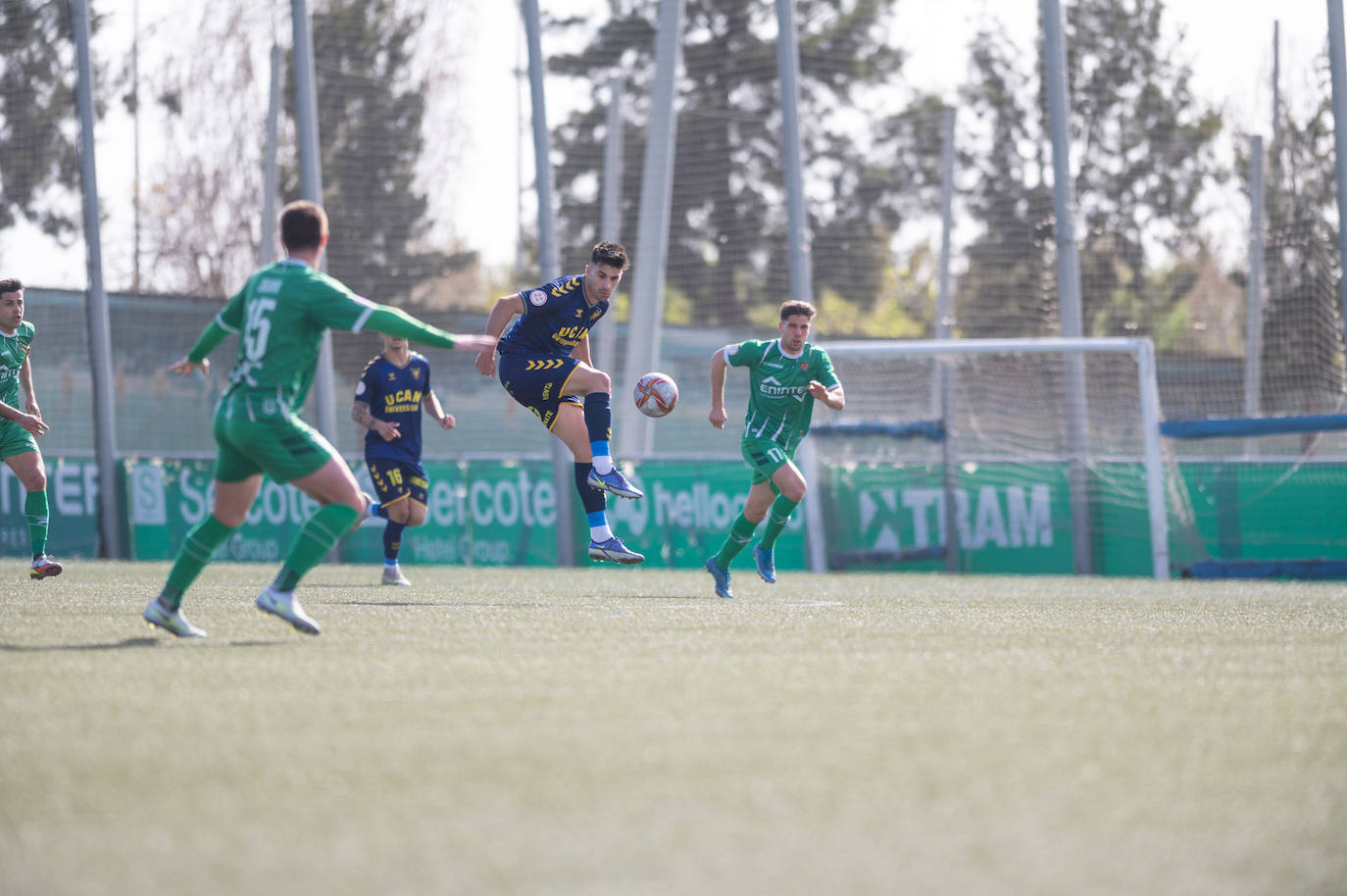 Fotos: El empate del UCAM CF contra el Cornellá, en imágenes