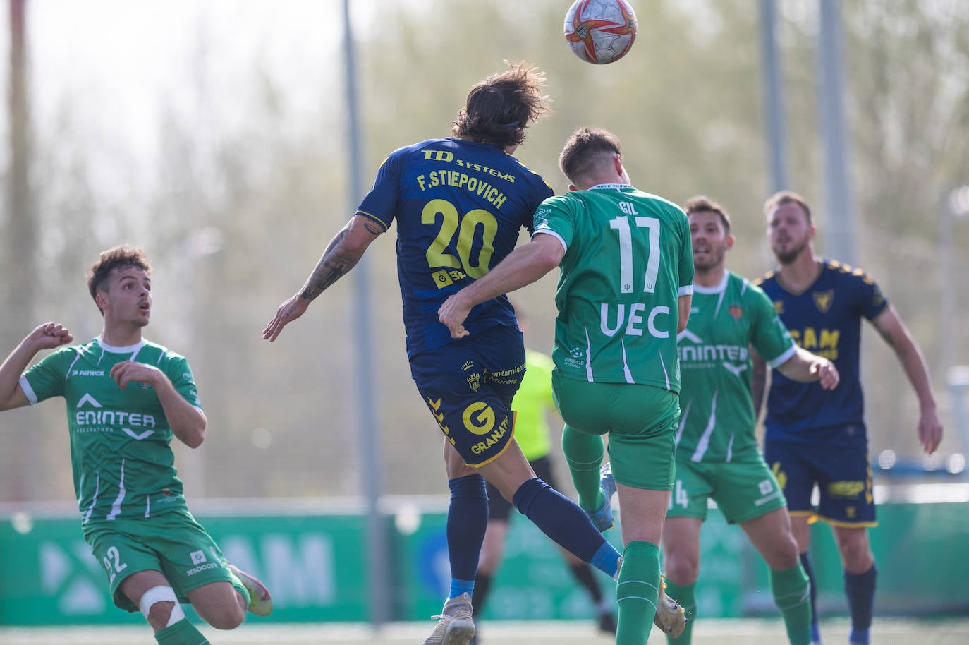 Fotos: El empate del UCAM CF contra el Cornellá, en imágenes