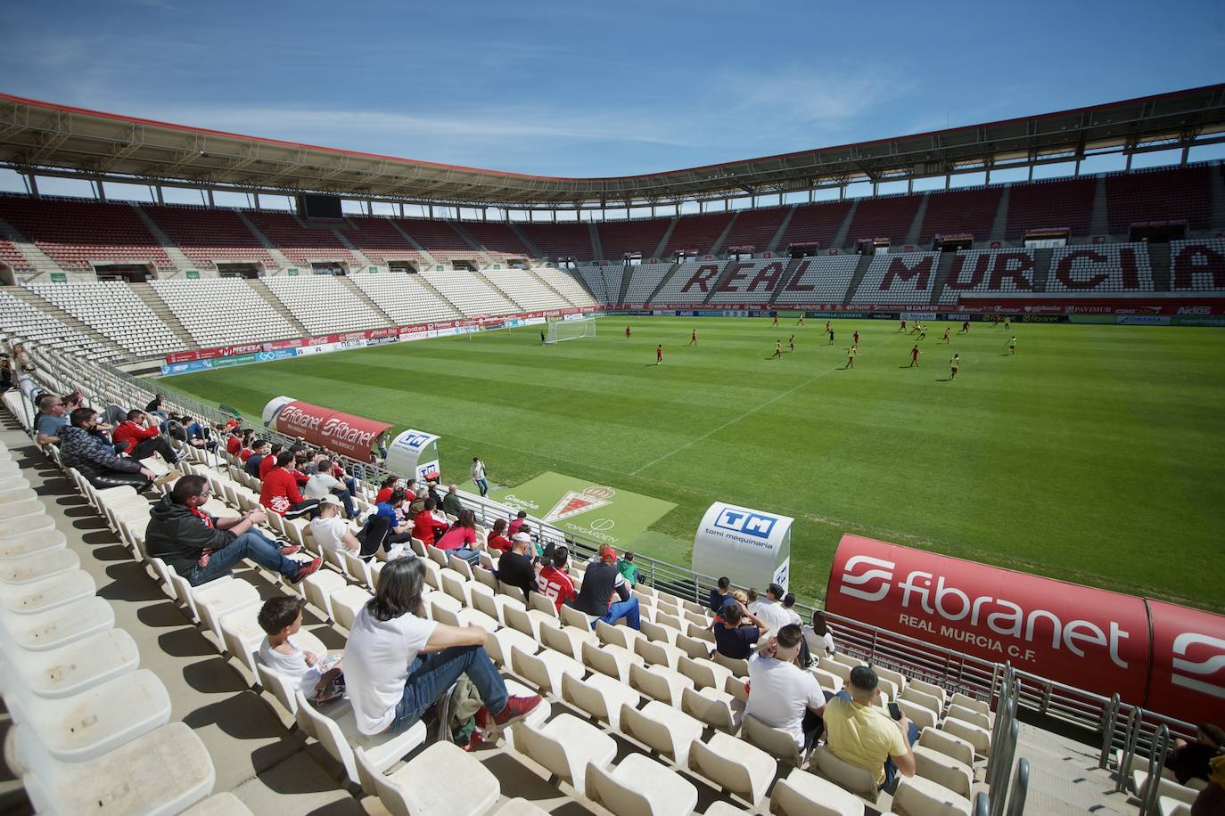 Fotos: El entrenamiento del Real Murcia antes del enfretamiento contra el Hércules, en imágenes