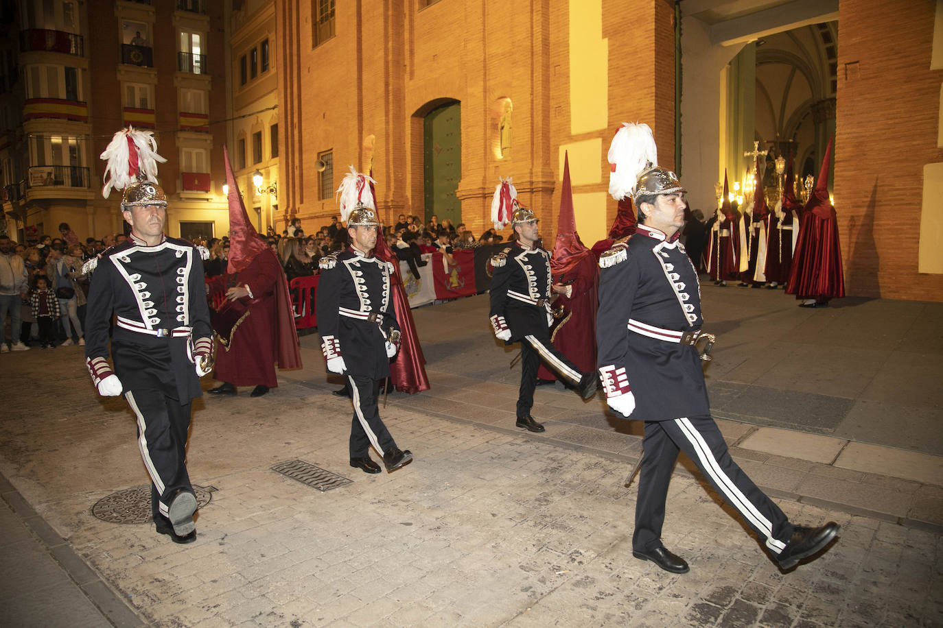 Fotos: Primer desfile de la Cofradía California en la Semana Santa de Cartagena 2022