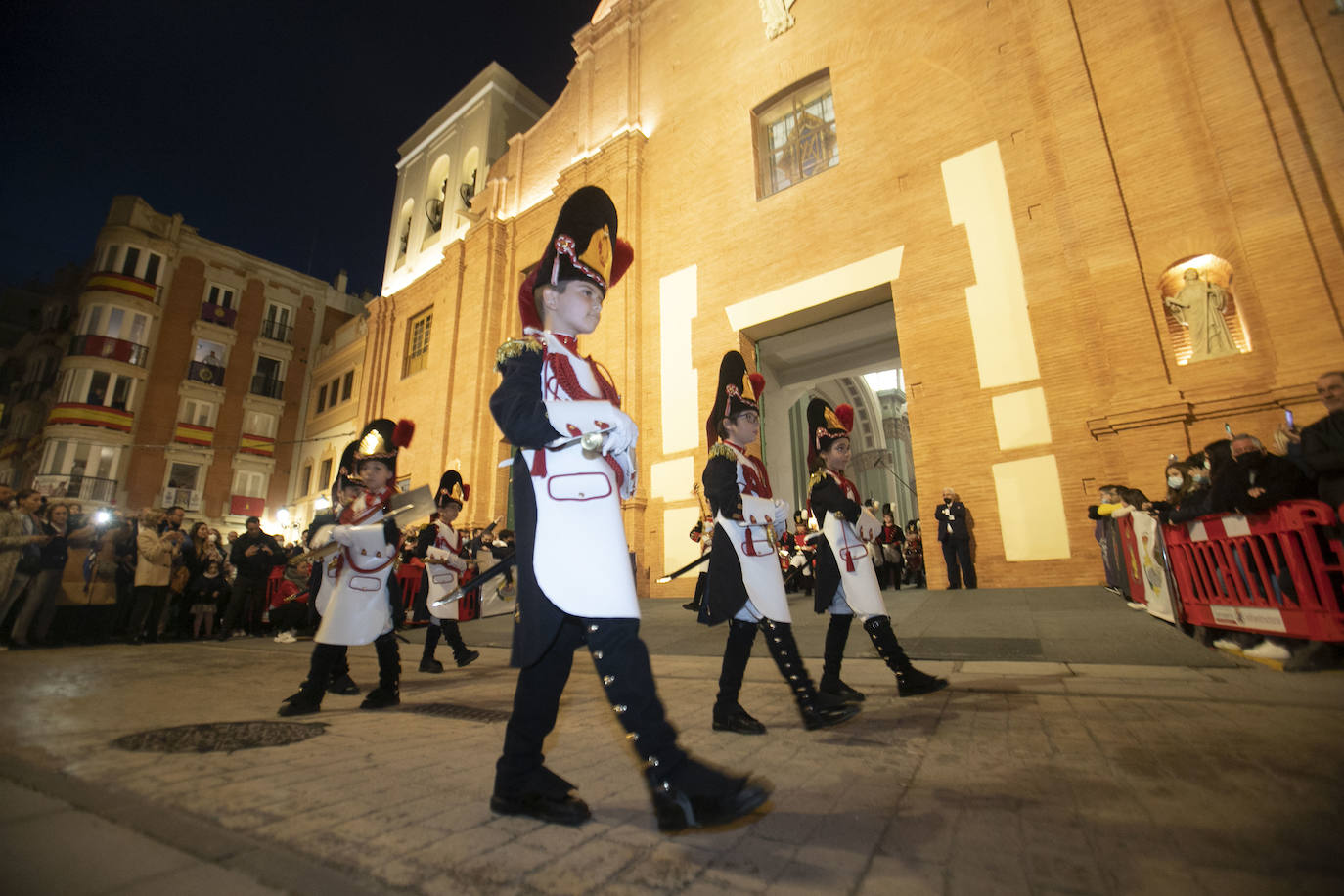 Fotos: Primer desfile de la Cofradía California en la Semana Santa de Cartagena 2022