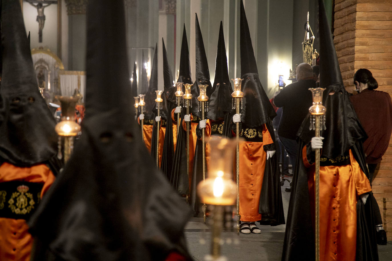 Fotos: Primer desfile de la Cofradía California en la Semana Santa de Cartagena 2022
