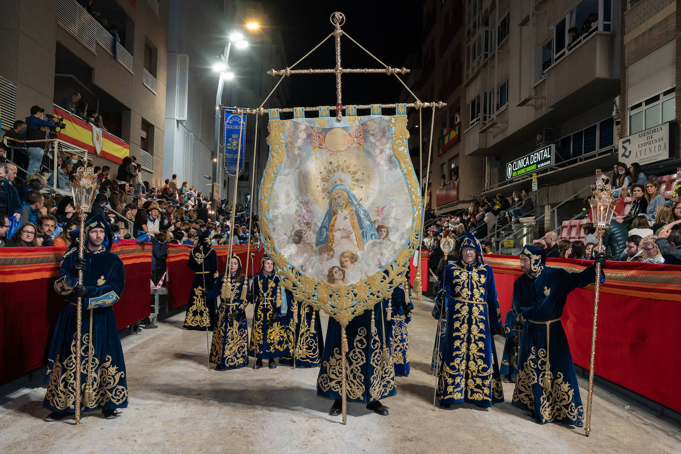 Fotos: El Paso Azul protagoniza la primera procesión en Lorca tras la pandemia
