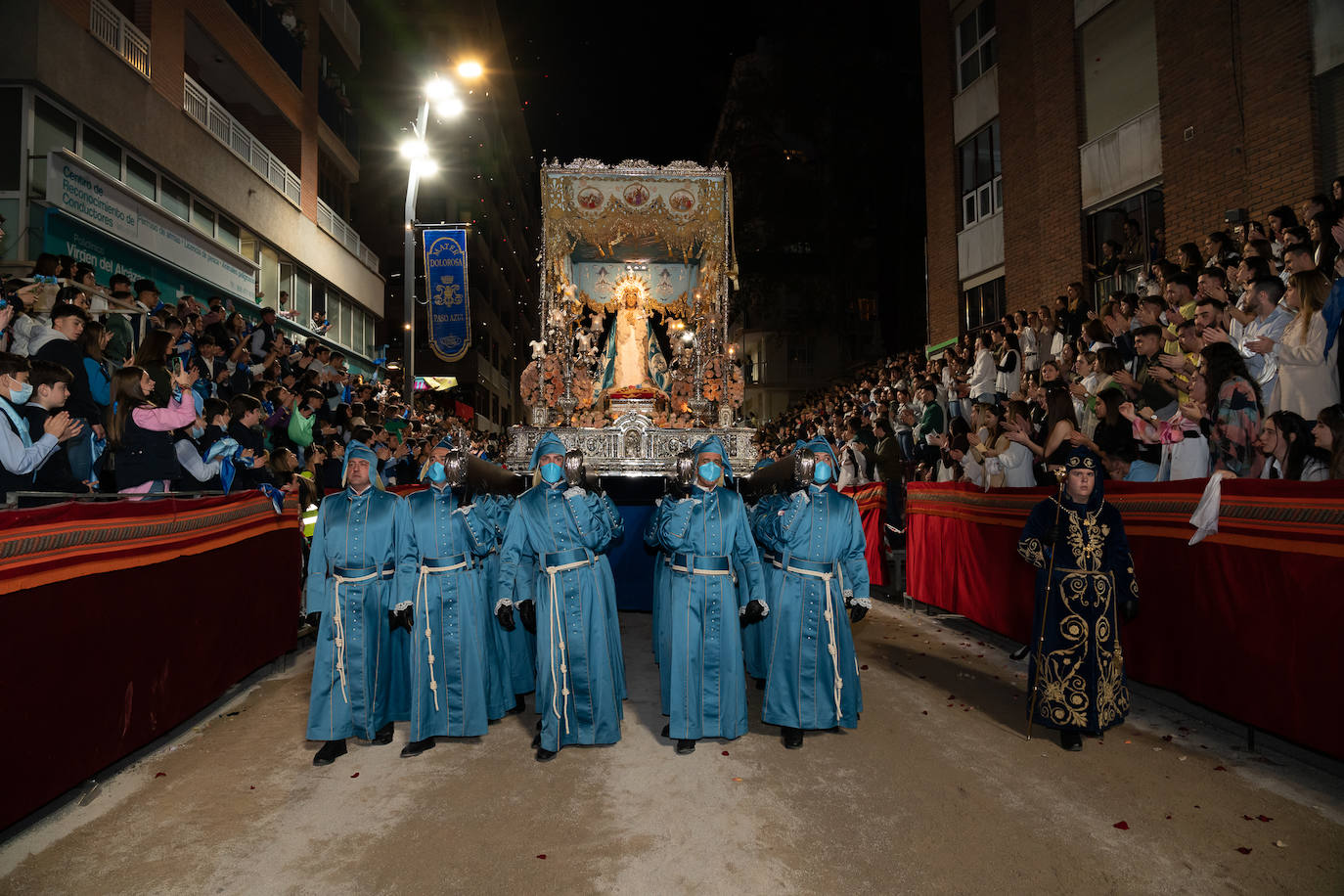 Fotos: El Paso Azul protagoniza la primera procesión en Lorca tras la pandemia