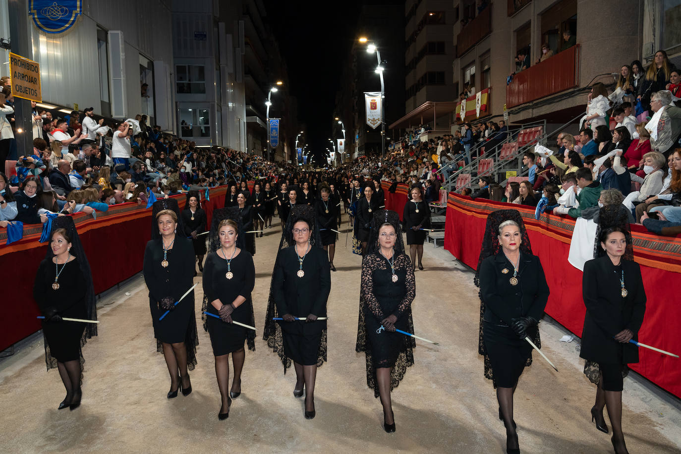 Fotos: El Paso Azul protagoniza la primera procesión en Lorca tras la pandemia