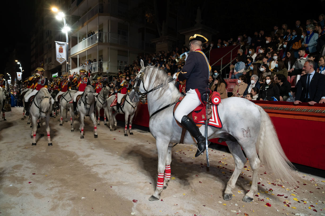 Fotos: El Paso Azul protagoniza la primera procesión en Lorca tras la pandemia