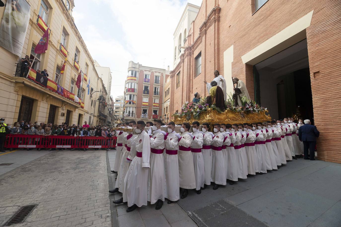 Fotos: Un mar de palmas guía a Jesús a Jerusalén