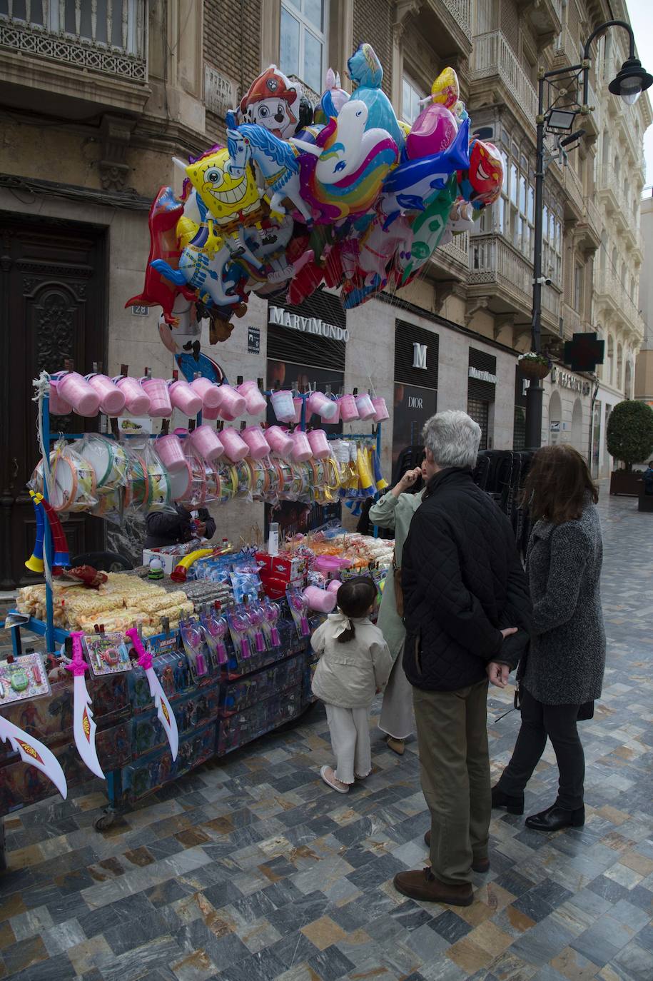 Fotos: El ambiente de Domingo de Ramos en Cartagena
